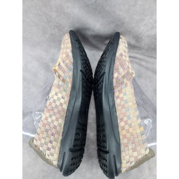 Bare Traps LEXIE Woven Slip-On Flat Shoe Pastel Multicolor Womens Size 8 Casual - Picture 5 of 8